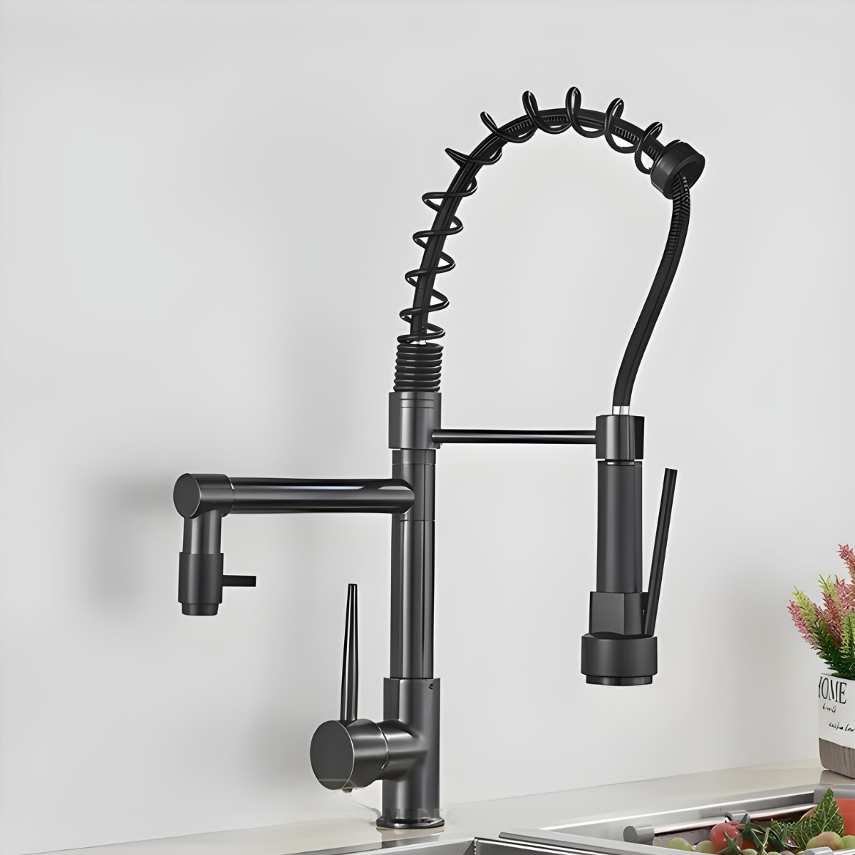 Torneira Gourmet Cozinha Monocomando Extensivel Hanet
