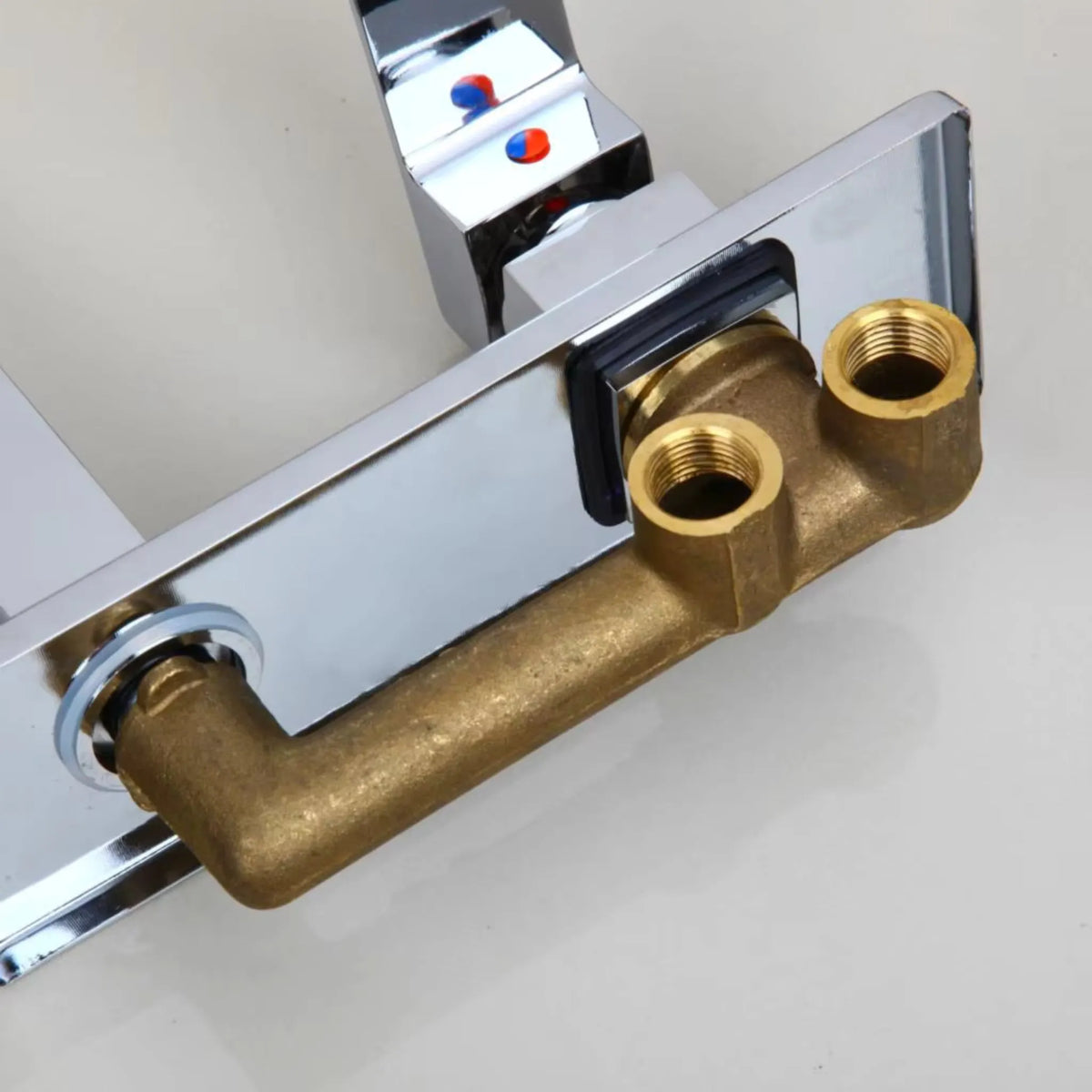 Torneira De Parede Monocomando Para Banheiro Lavatório Aurea - Homedeccori