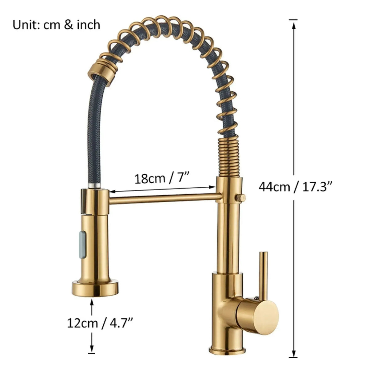 Torneira Gourmet Monocomando Cozinha HydraFlex