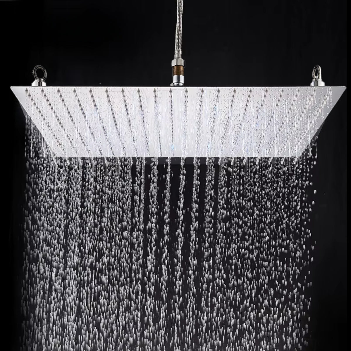 Chuveiro de Teto Inox imbutido Ducha 50x50 Slim LuxeRain