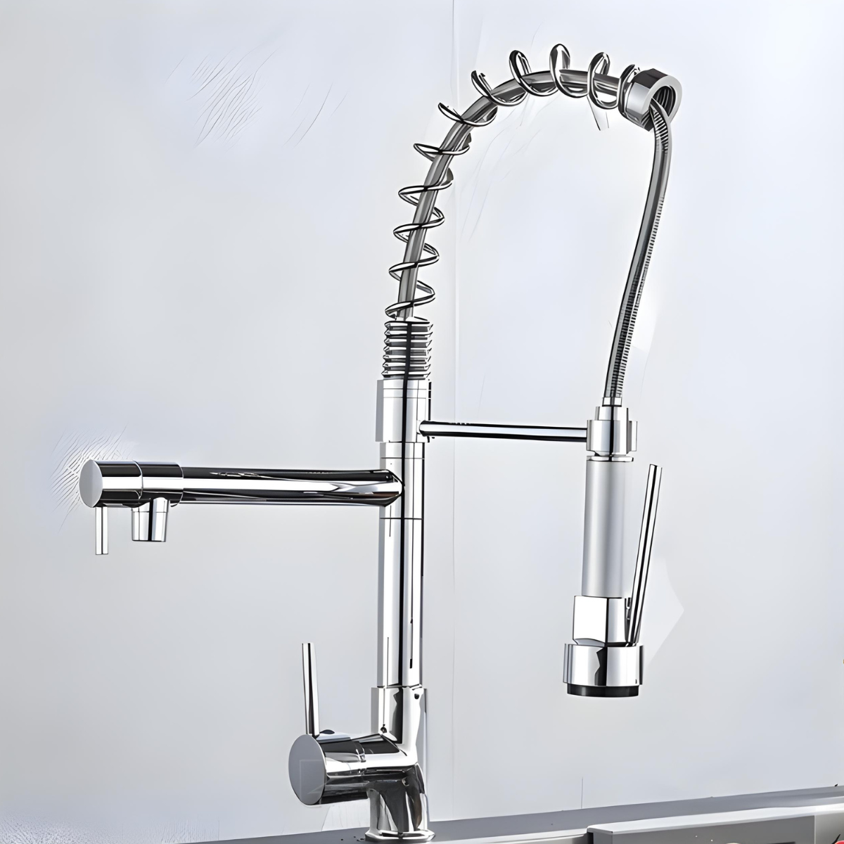 Torneira Gourmet Cozinha Monocomando Extensivel Hanet