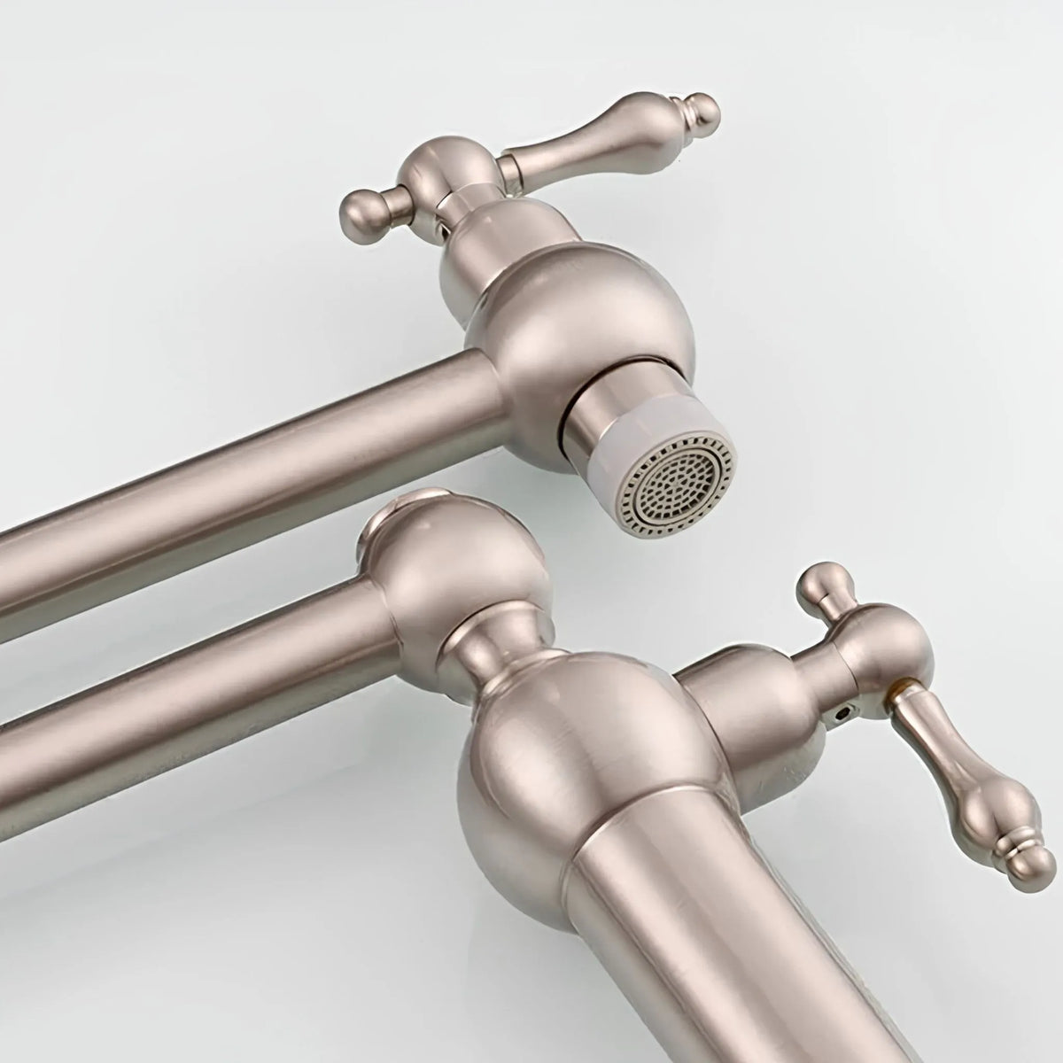 Torneira Gourmet Articulada Dobrável Inox Água Fria Alsácia - Homedeccori