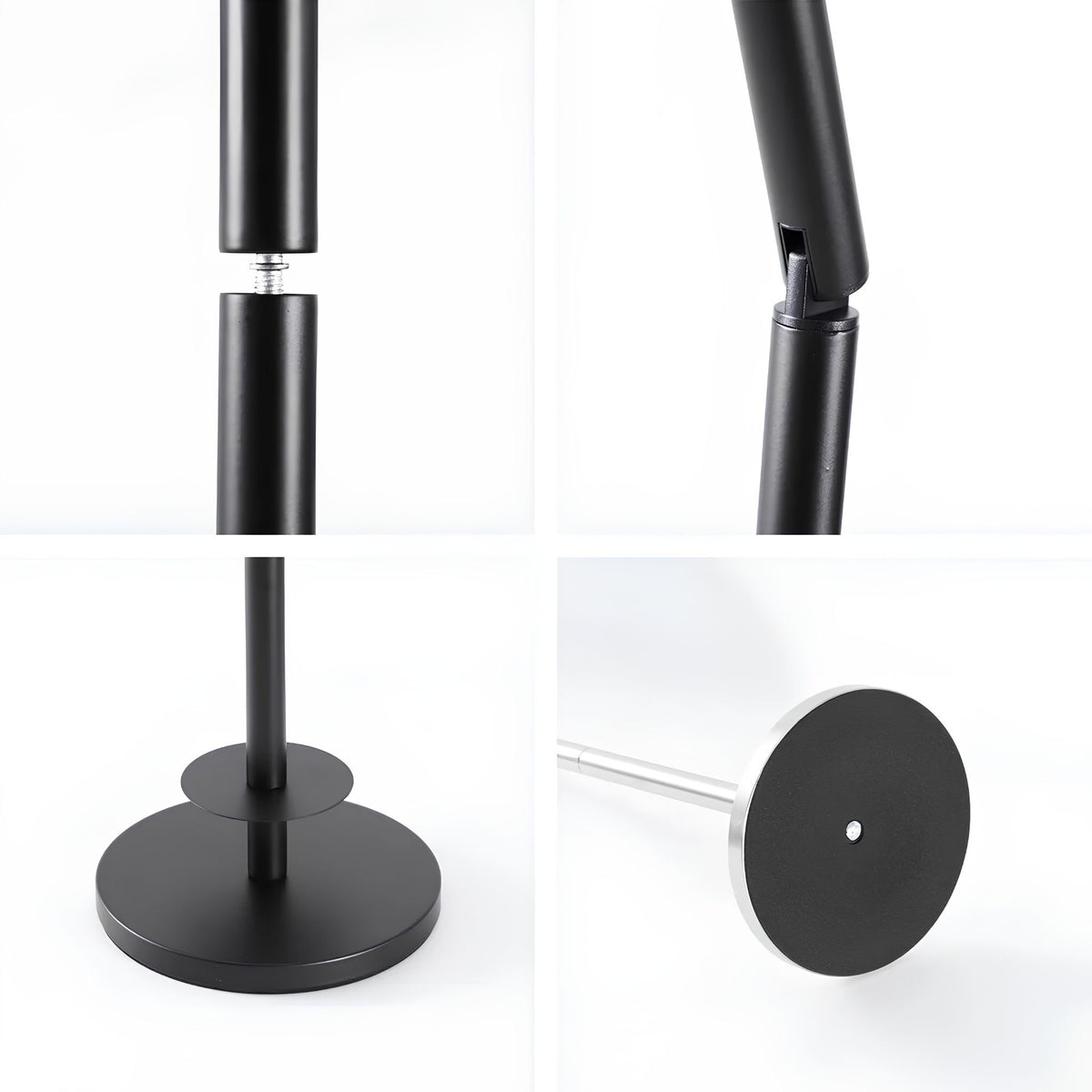 Suporte de Papel Higiênico de Chão Inox Minimalista Com Reserva Lucca