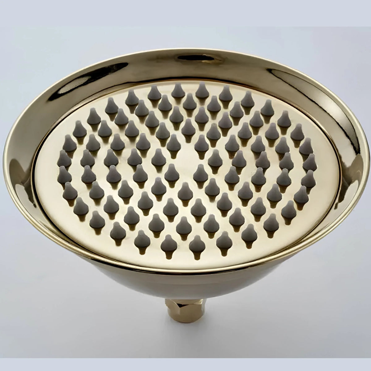 Coluna de Banho Spa Vintage Dourada Duplo Comando Lucerna