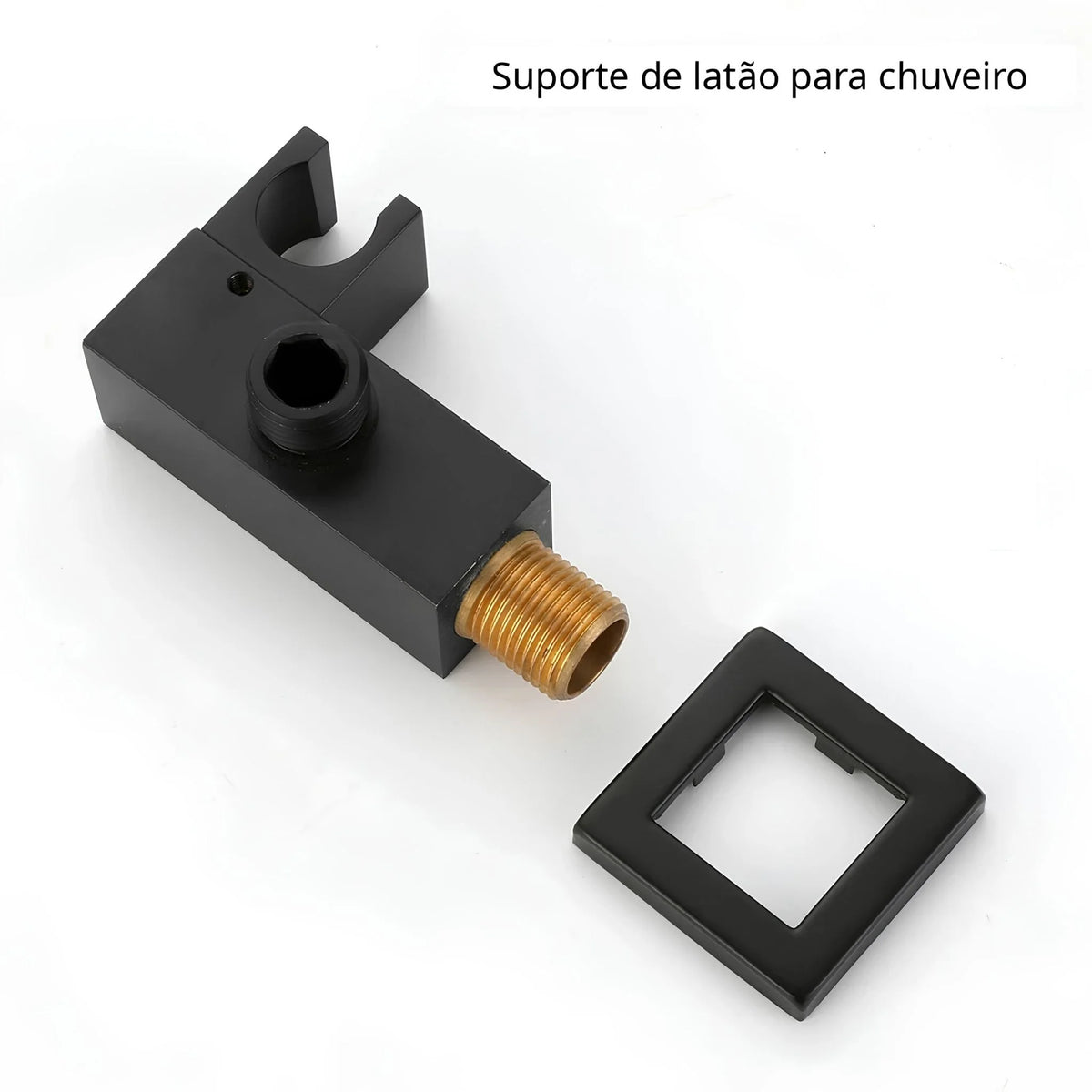 Ducha de Teto Embutir Inox 32x32 LED Termostática Nimbus
