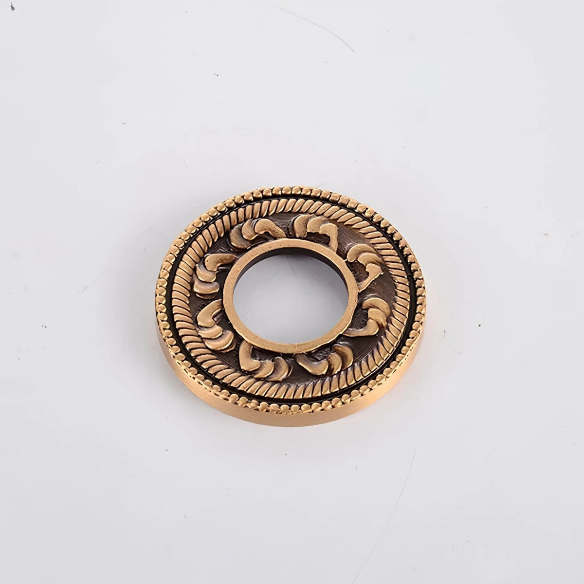Kit Ducha Higiênica Bronze Antigo Cabo Entalhado Volterra