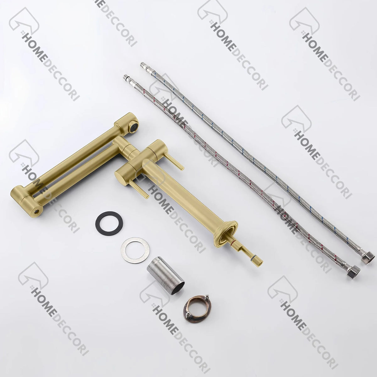 Torneira Gourmet Cozinha Inox Articulada Dobrável Pliante