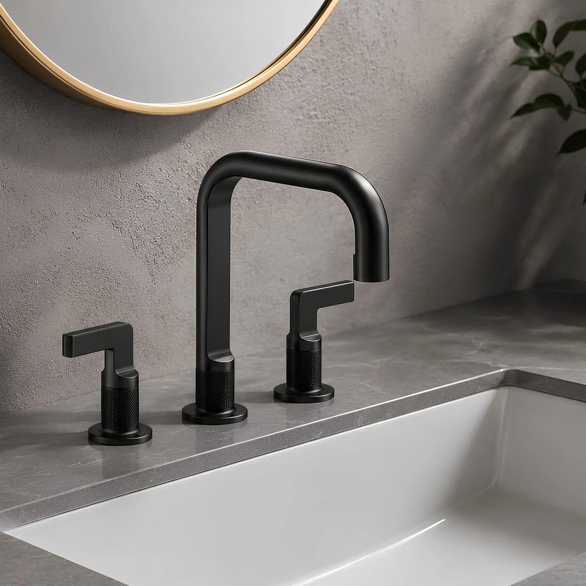 Torneira Para Banheiro Inox Misturador Duplocomando Kenzo - Homedeccori