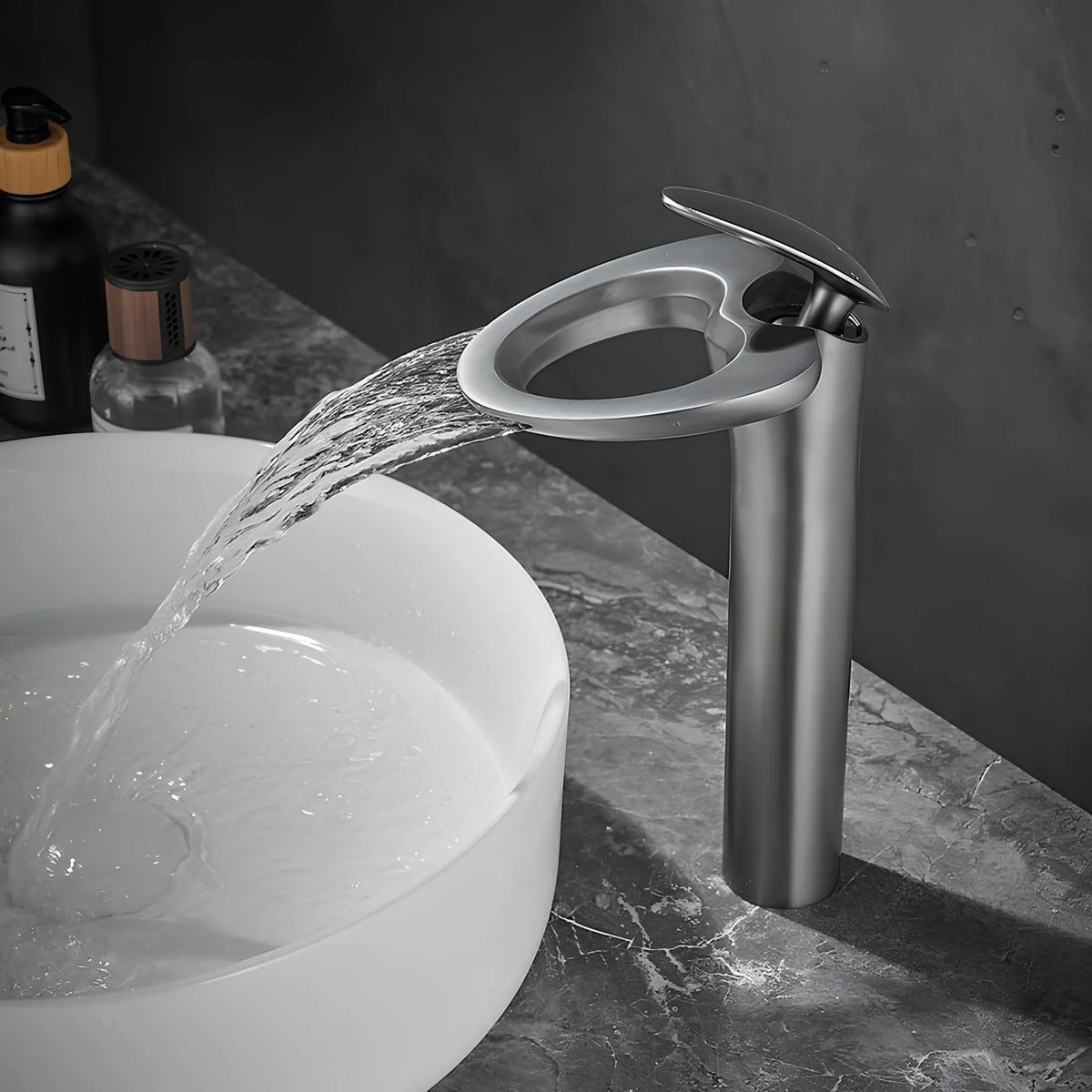 Torneira Para Banheiro Monocomando Inox Cascata Talonis