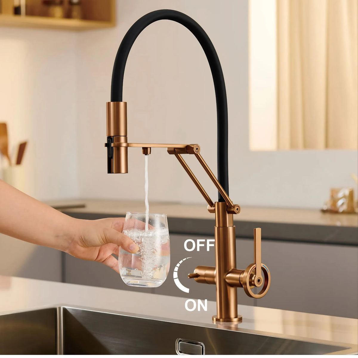 Torneira Gourmet Cozinha Inox Industrial Articulada Luxo Volvere