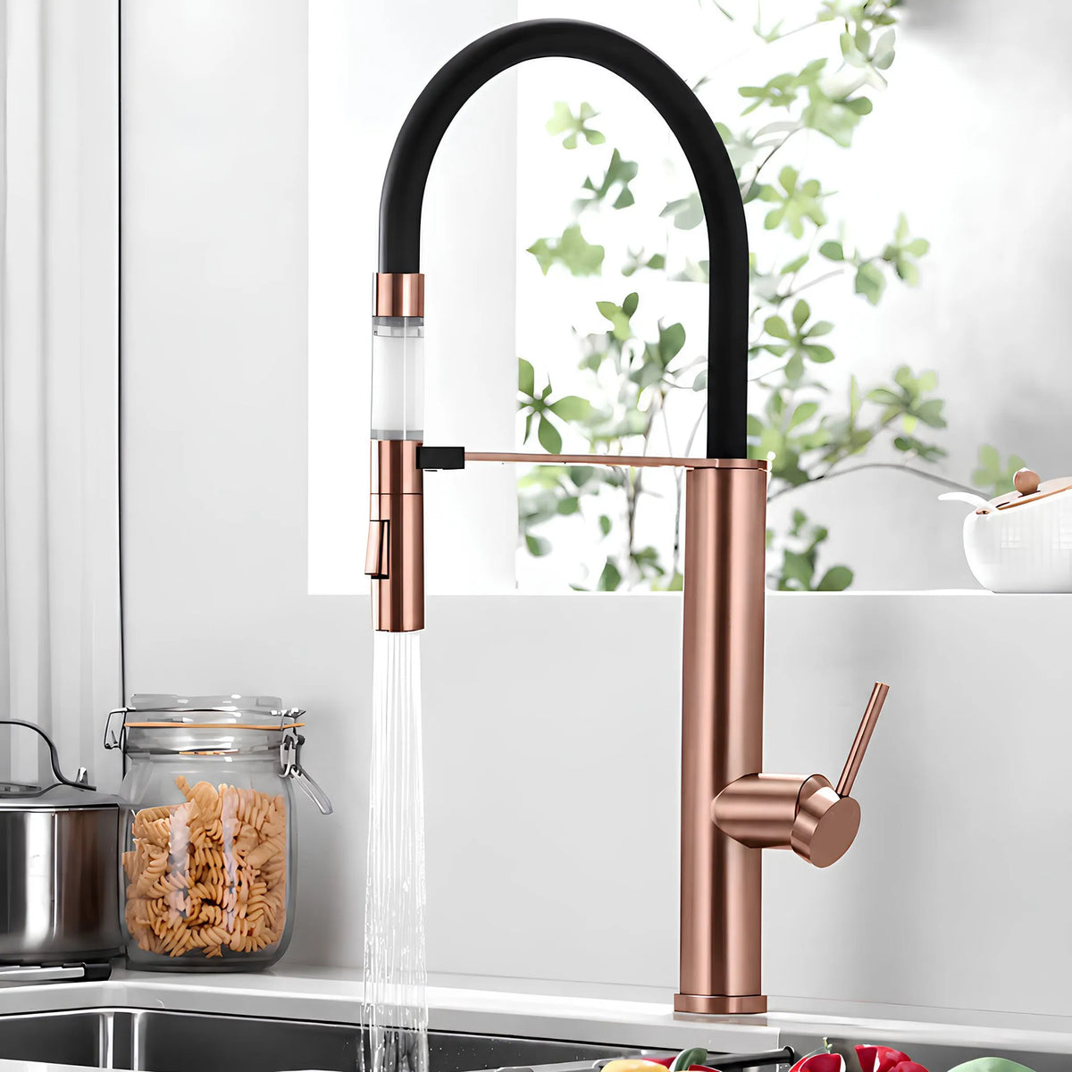 Torneira Gourmet Cozinha Inox Monocomando Filtro Fluvia - Homedeccori