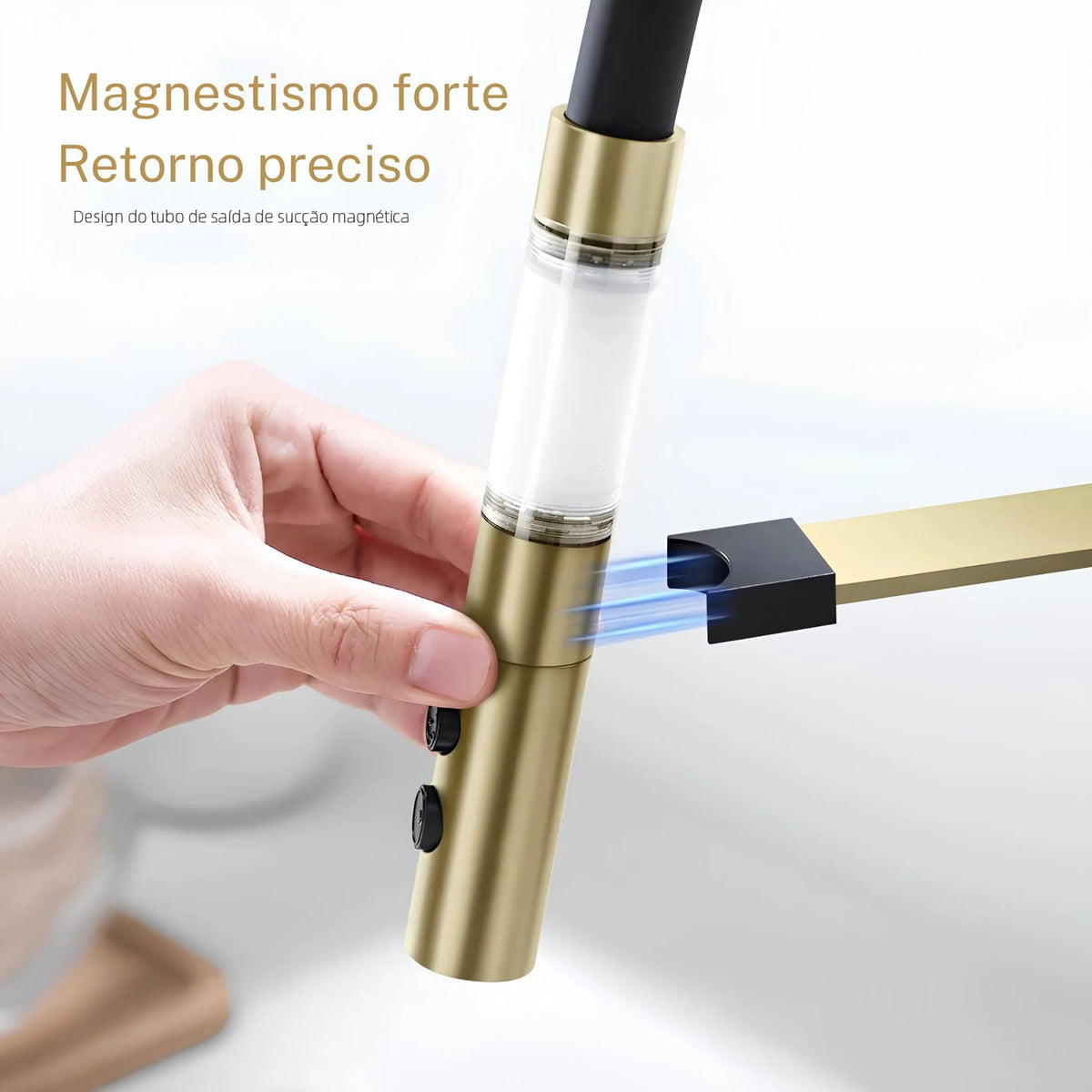 Torneira Gourmet Cozinha Inox Monocomando Filtro Fluvia - Homedeccori