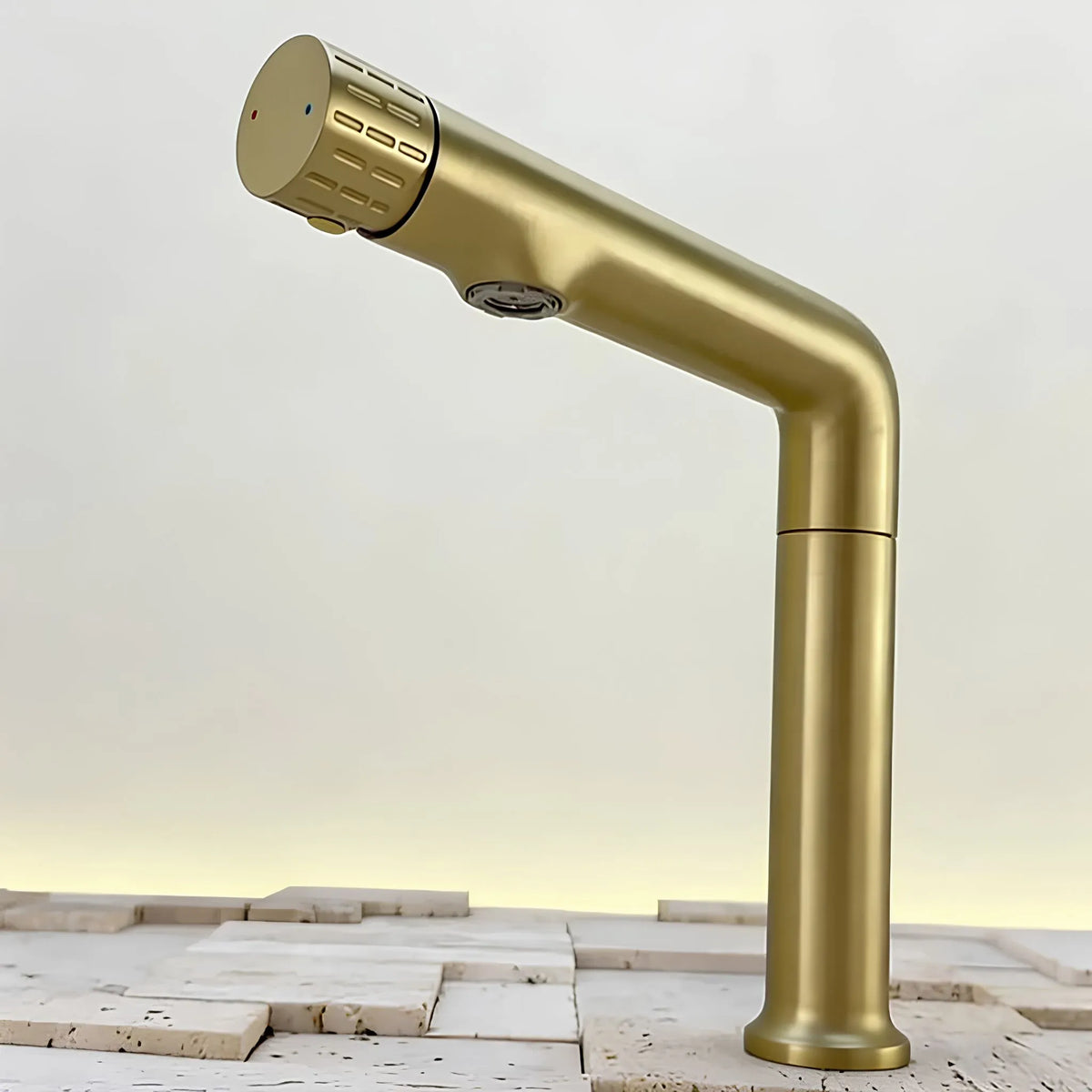 Torneira Para Banheiro Inox Monocomando Giratória Marbella - Homedeccori
