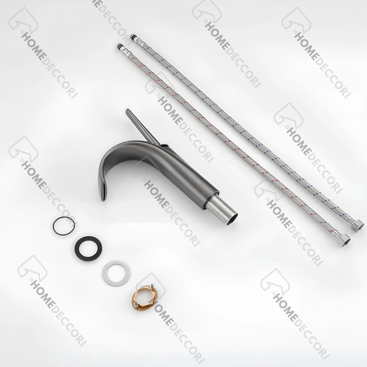 Torneira Para Banheiro Inox Cascata Monocomando Nordik - Homedeccori