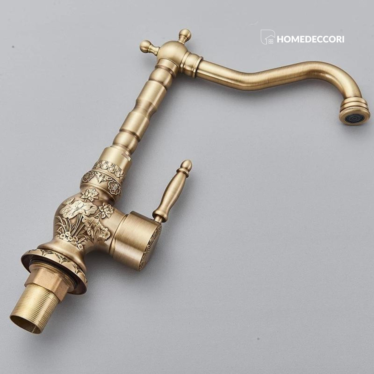 Torneira Vintage Retro Monocomando Banheiro Bronze - Homedeccori