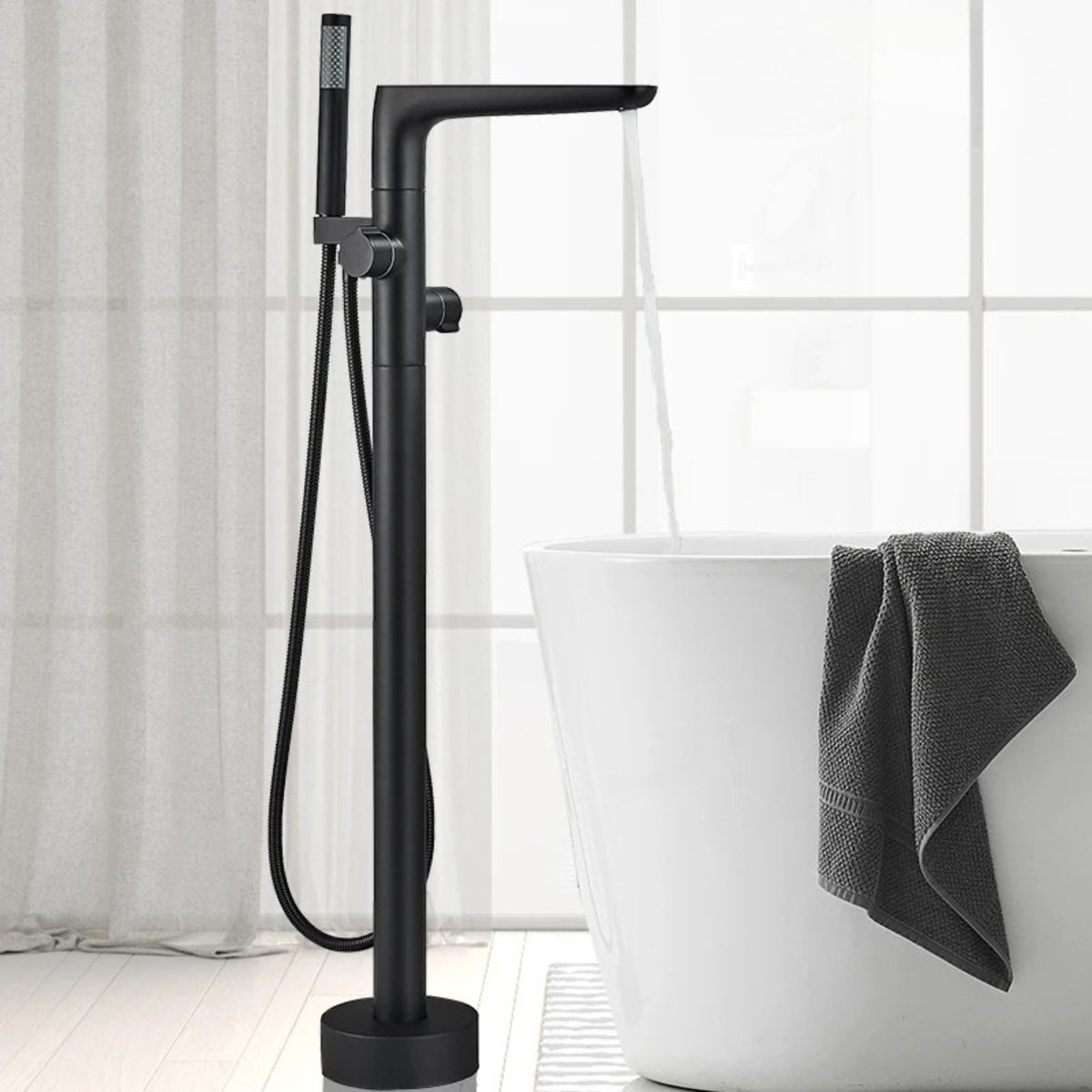 Misturador De Piso Para Banheira Monocomando Luxo LuxusSpa