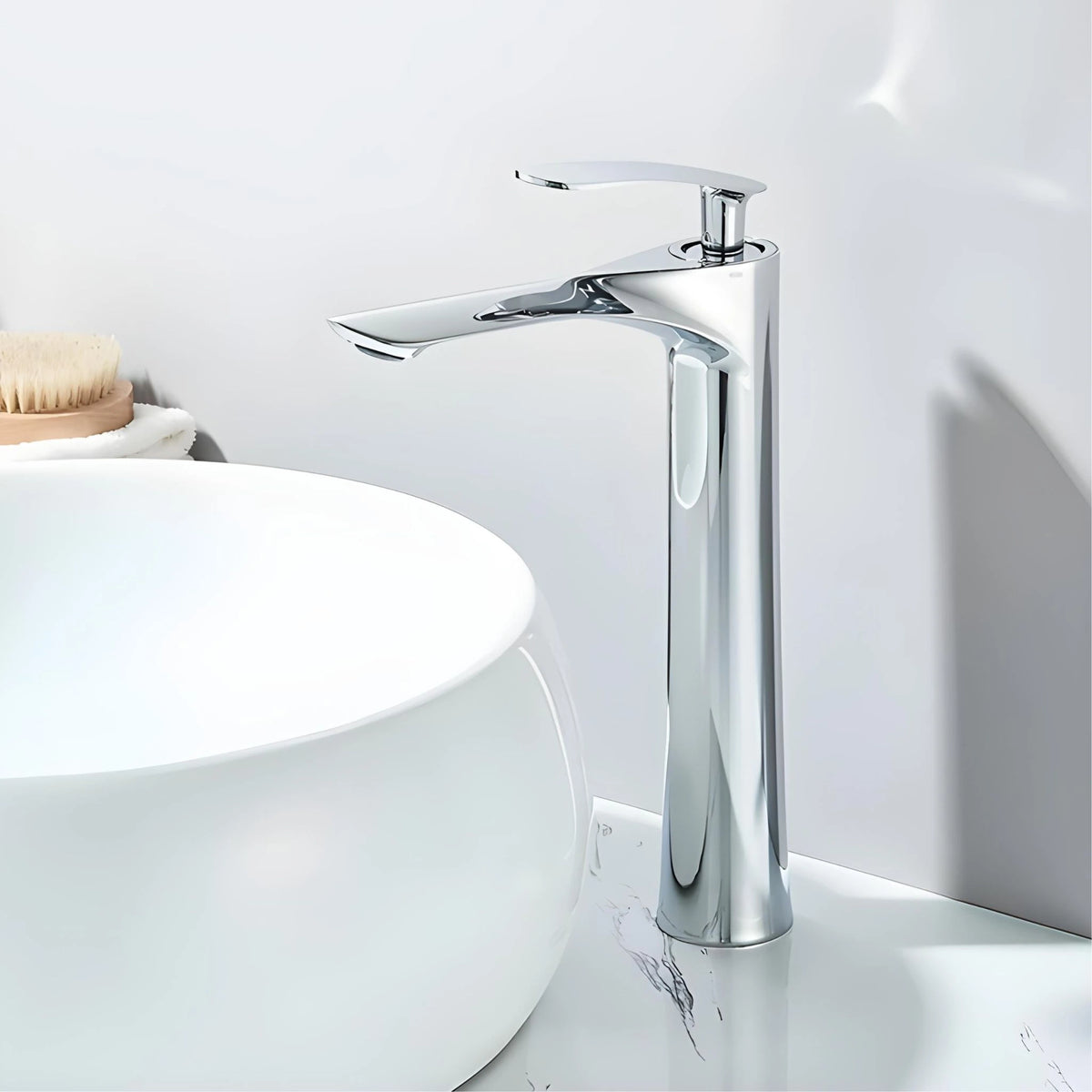Torneira Para Banheiro Inox Monocomando Lavatório Hadner - Homedeccori