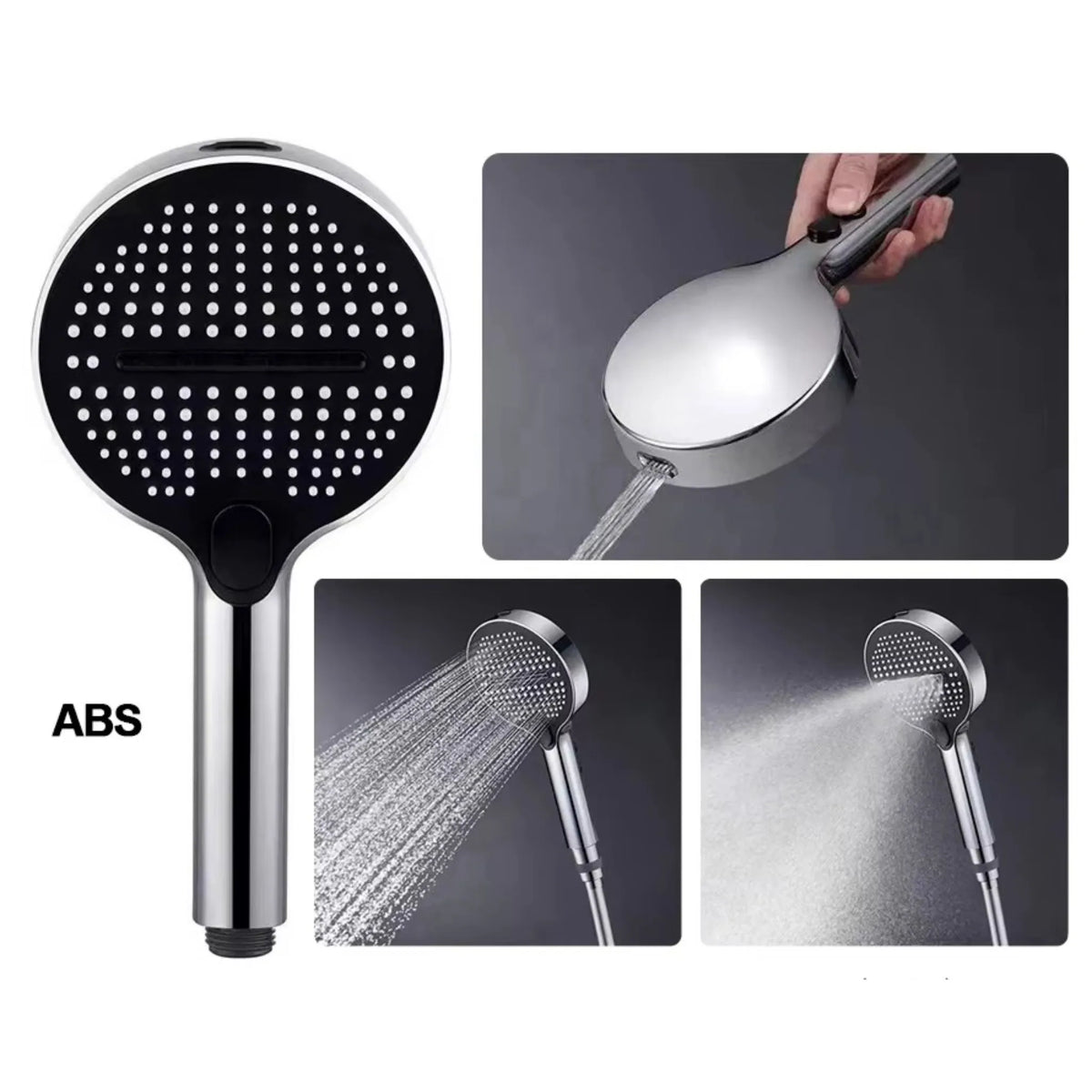 Ducha de Teto Inox 50x50 Spa Cascata LED Aquaville - Homedeccori