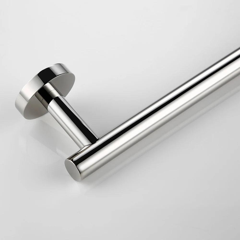 Suporte de papel higiênico de aço inoxidável cromado, polido, gancho de parede, toalha, rack de parede, acessórios de cozinha, banheiro