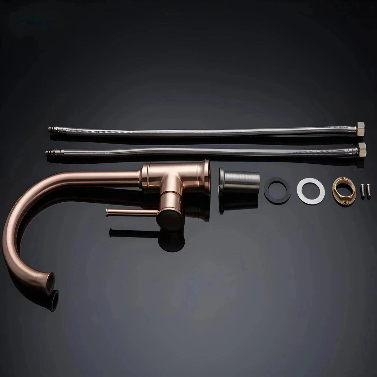 Torneira Gourmet Monocomando Cozinha Rose Gold RoseFlex