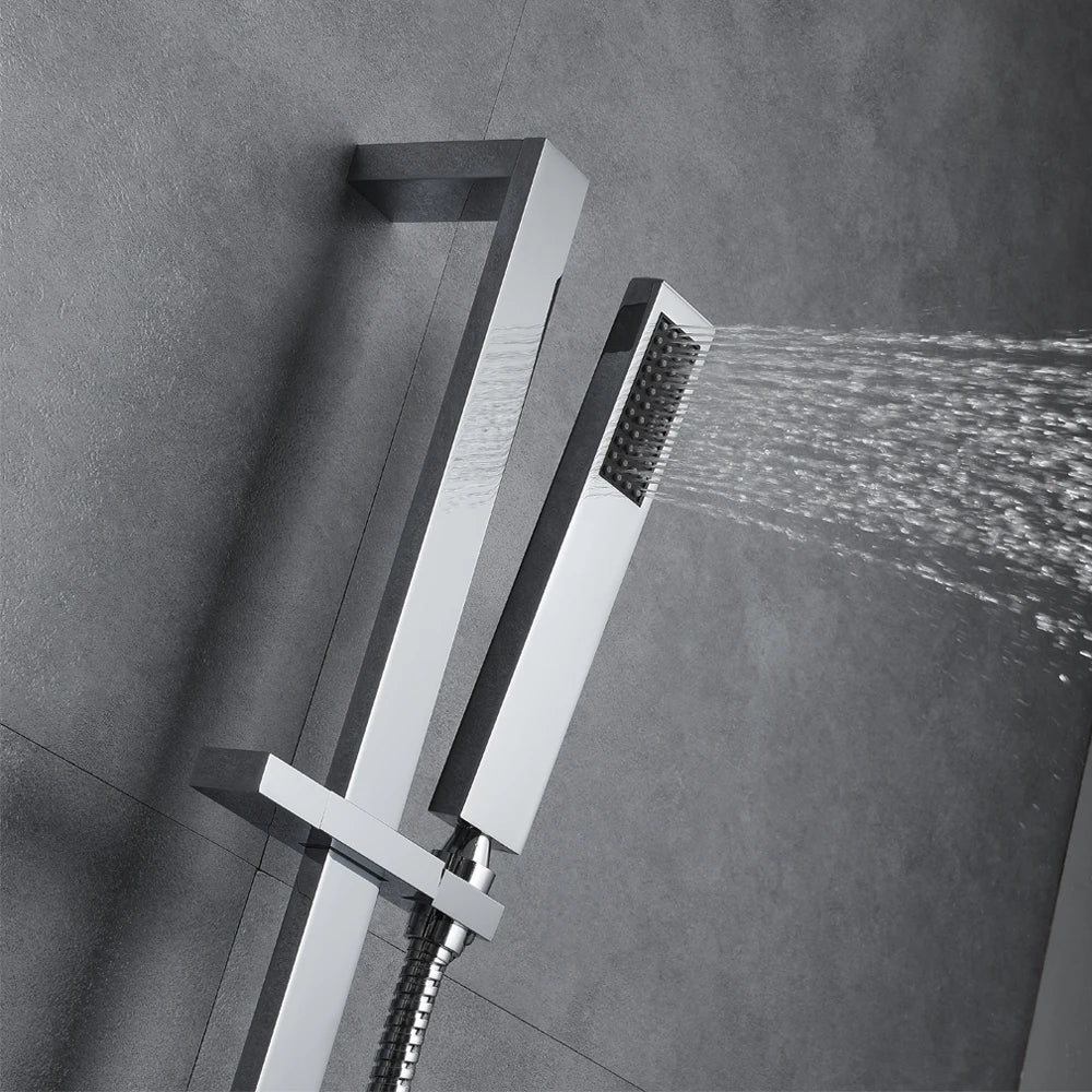 Ducha De Teto Embutir Inox 90x30 LED Bluetooth Spa Modena - Homedeccori