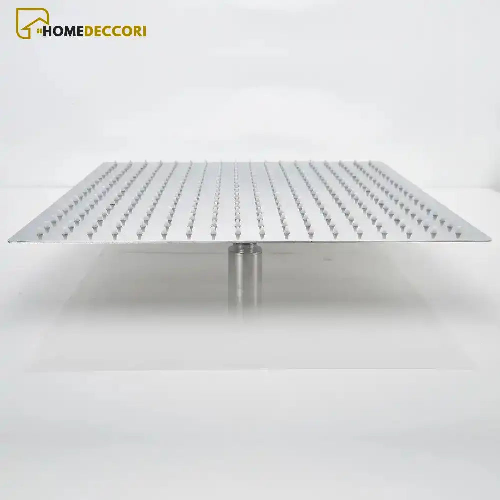 Ducha de Teto Inox Imbutir Cromada Ultra Slim Spa 50cm LuxeRain - Homedeccori