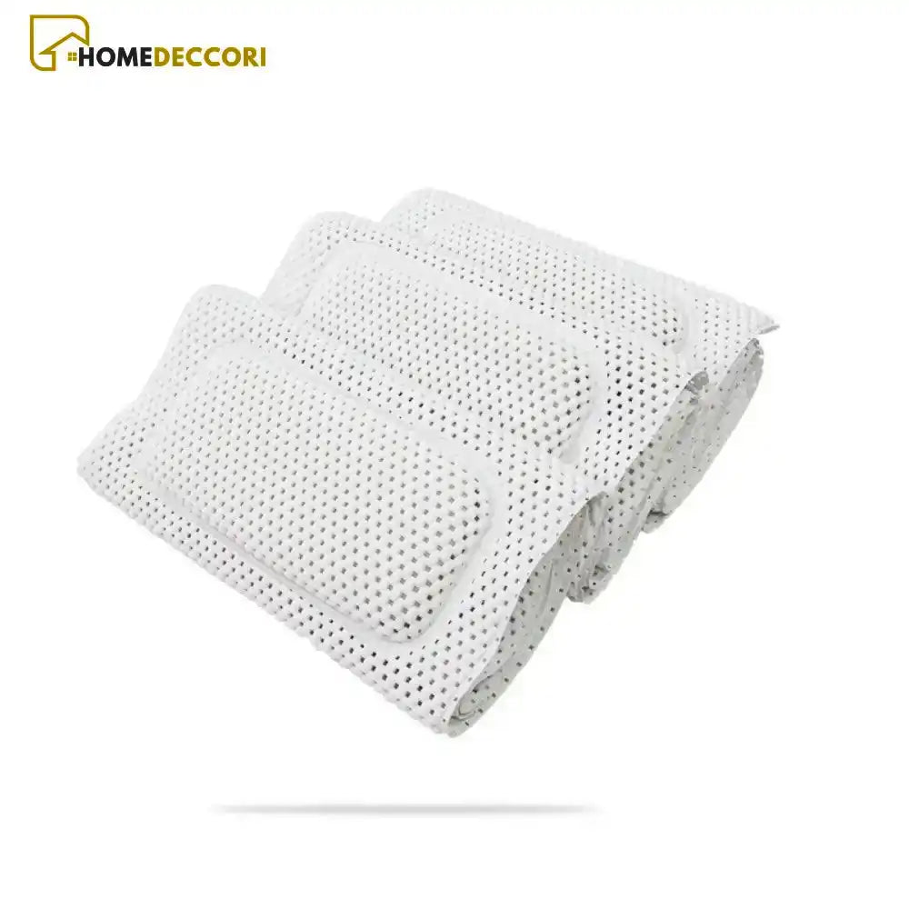 Tapete Para Banheira Com Travesseiro Spa 3D Antiderrapante - Homedeccori