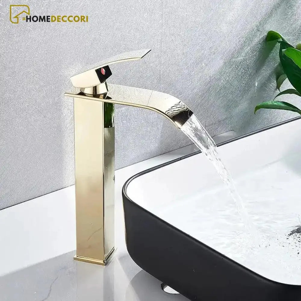 Torneira Para Banheiro Monocomando Cascata Velvet - Homedeccori