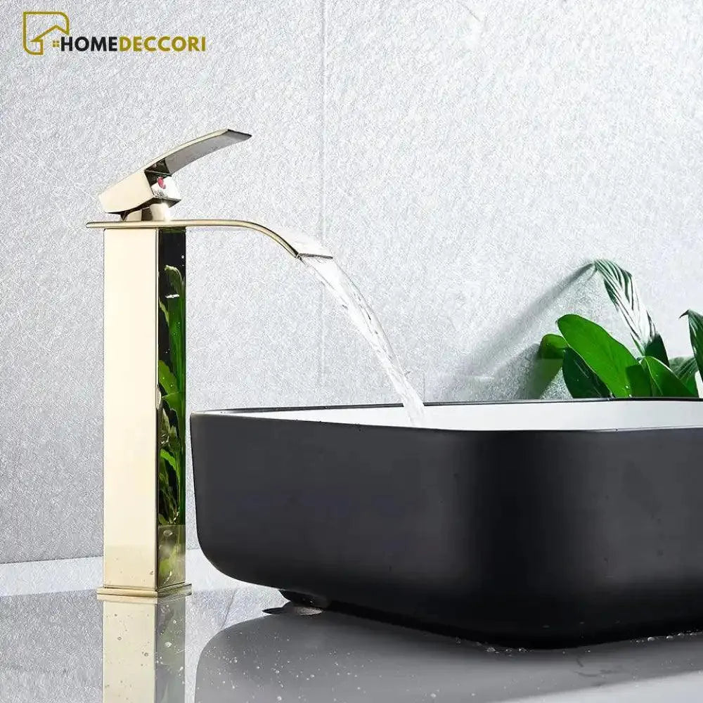 Torneira Para Banheiro Cascata Monocomando Velvet - Homedeccori