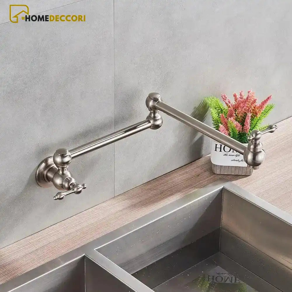 Torneira Gourmet Articulada de Parede Venezia Monomando Flexibilidade e Elegância em 5 Cores - Homedeccori