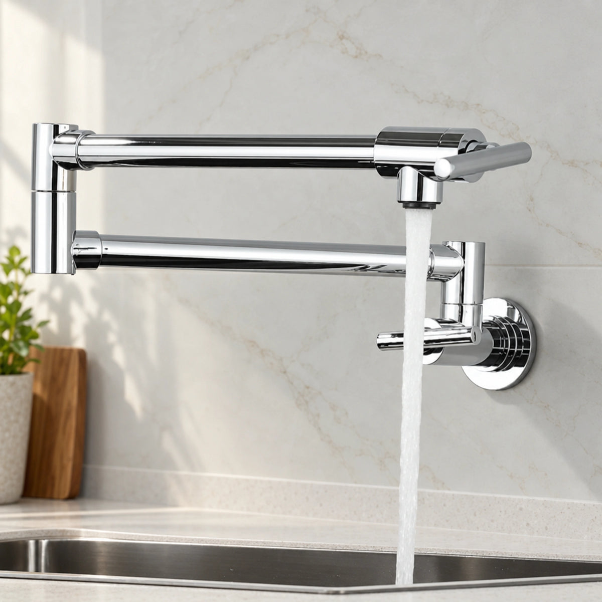Torneira gourmet Stiam cromado - Homedeccori