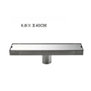 Ralo Oculto Linear de Piso Inox Com Dreno HiddenFlow
