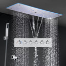 Ducha De Teto Spa Inox Aura Jet 90x30cm Com LED E Som | Homedeccori