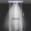 Ducha De Teto Spa Inox Aura Jet 90x30cm Com LED E Som | Homedeccori