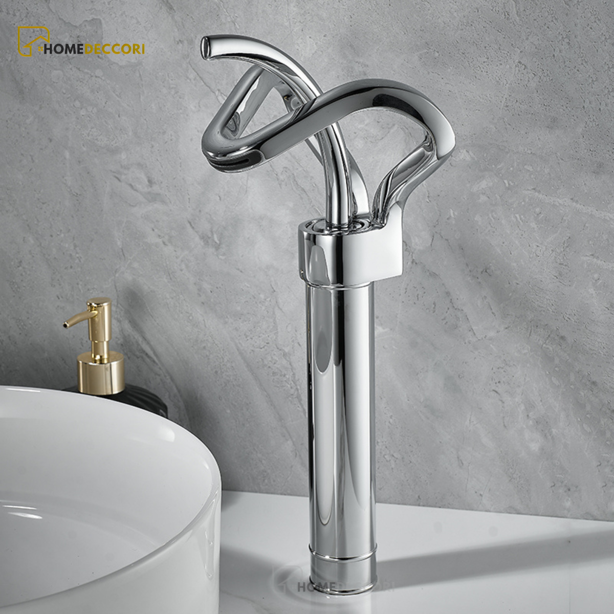 Torneira Monocomando Banheiro Cascata Elegance - Homedeccori
