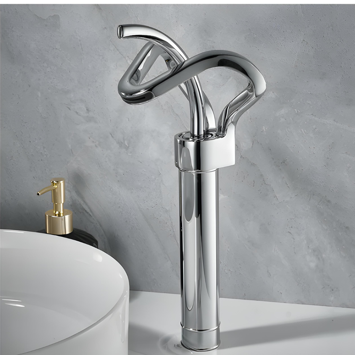Torneira Monocomando Banheiro Cascata Elegance - Homedeccori