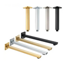 Suporte Para Chuveiro De Teto E Parede Inox