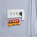 Válvula Misturadora Monocomando De 2 e 3 Saidas Simultânea Para Chuveiros Multi-Flow