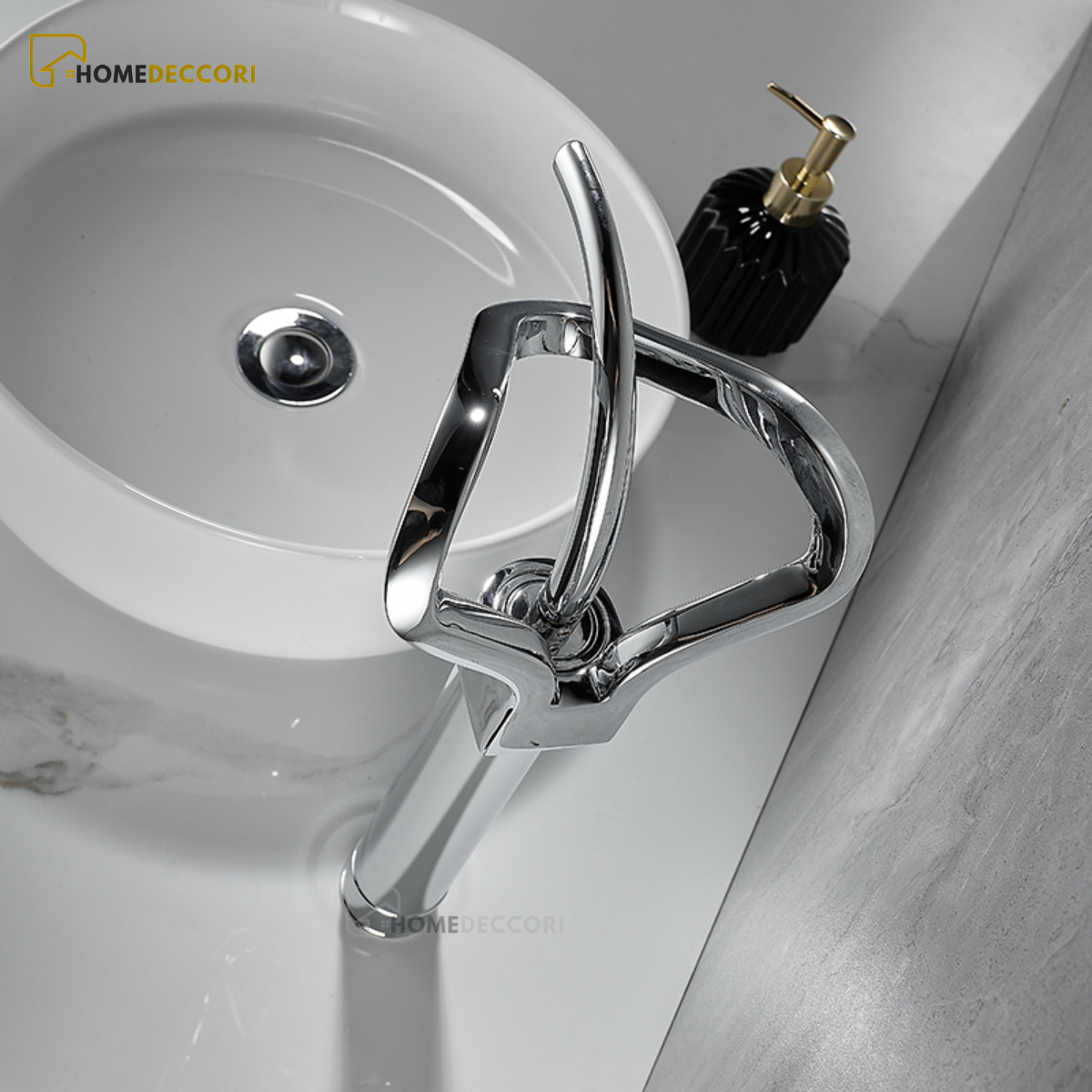 Torneira Monocomando Banheiro Cascata Elegance - Homedeccori