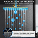 Chuveiro de Teto Spa Dourado Escovado 30cm Bellagio | Importado EUA