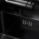 Cuba Gourmet Inox Hide 45x30 Com Torneira Retratil SteelBlack