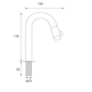 Torneira Para Banheiro Lavatório Água Fria AuraFlow