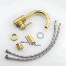 Torneira Para Banheiro Monocomando Inox Bancada Deluxe