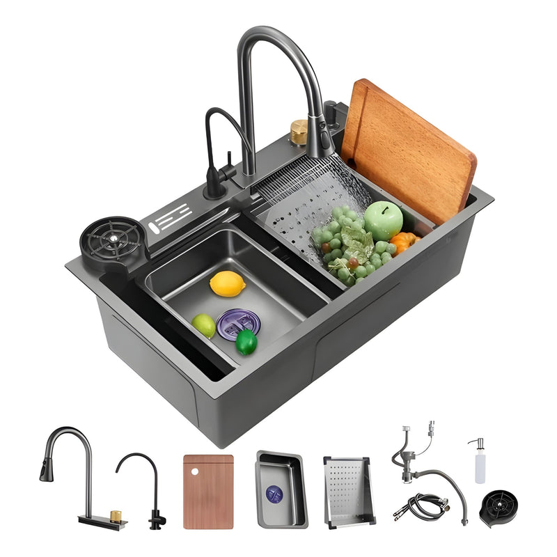 Cuba Gourmet Cozinha Pia Multifuncional Inox Completa OptiClean