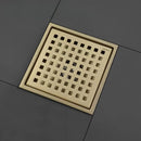 Ralo De Banheiro Quadrado Inox Grelha Com Coletor 11cm/15cm