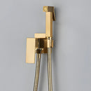 Ducha Higiênica Monocomando Inox AquaFresh Spray Bidê Parede