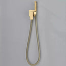 Ducha Higiênica Monocomando Inox AquaFresh Spray Bidê Parede