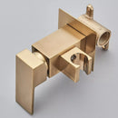 Ducha Higiênica Monocomando Inox AquaFresh Spray Bidê Parede