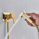 Ducha Higiênica Monocomando Inox AquaFresh Spray Bidê Parede