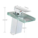 Torneira Para Banheiro Monocomando Com Led LumiFlow